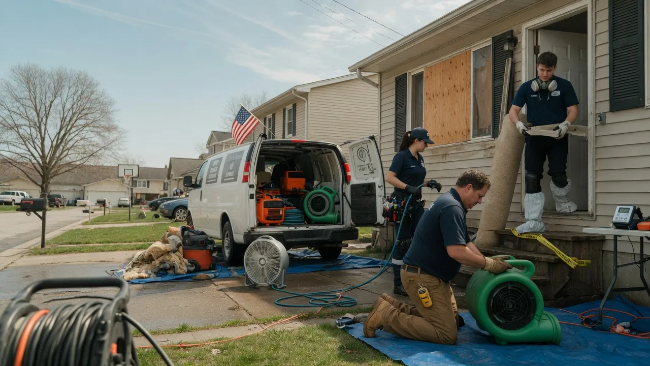 Water Damage Restoration in Barclay, MD near me